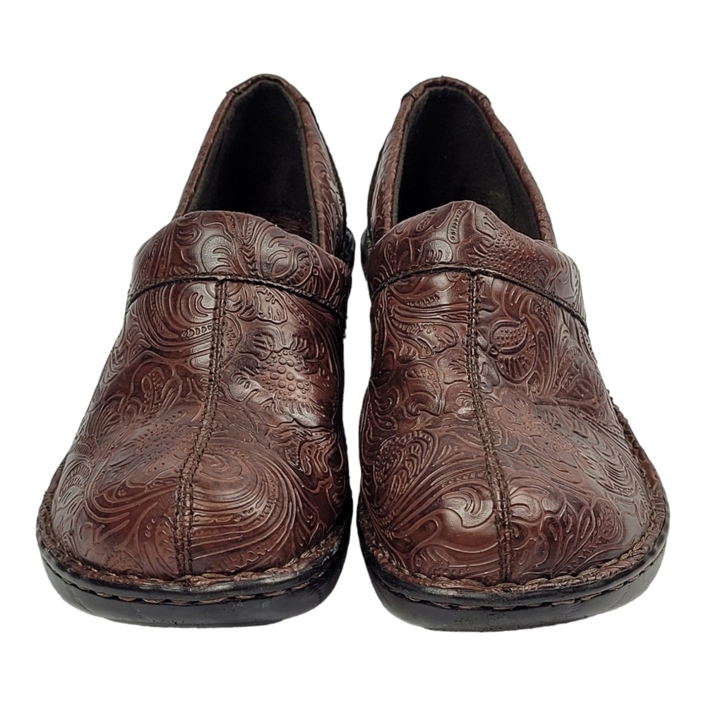 Thom McCan women's Clog sip ons brown  shoes. 9W